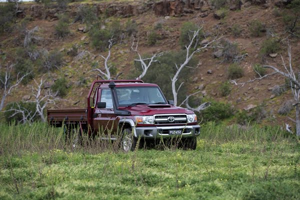 2016 Toyota LandCruiser 70 Series Single Cab Chassis 