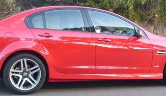 Holden Commodore SV6 on Chloe's Defensive Driving Course