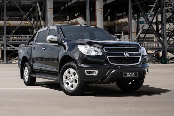 Holden Colorado 'Black Edition' ipad