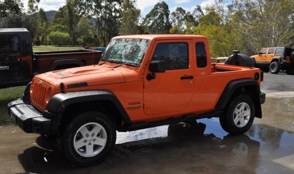 Murchinsons Jeep Wrangler Ute conversion 1