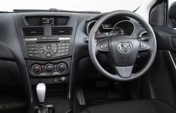 Mazda BT-50 XT Interior 1 - Ute Guide