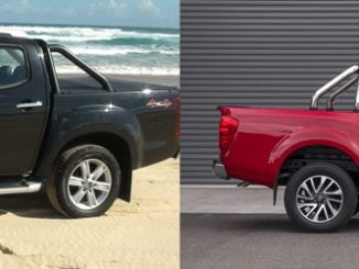 Isuzu D Max LST and Nissan Navara ST-X