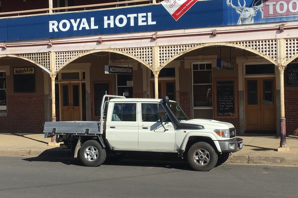 Toyota LC70 Dual Cab Ute GXL 1