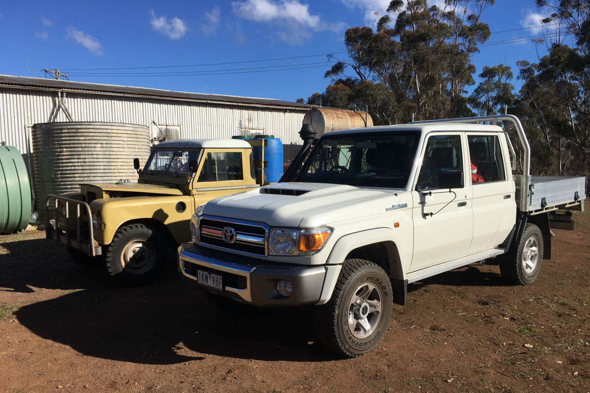 Toyota LC70 Dual Cab Ute GXL 1