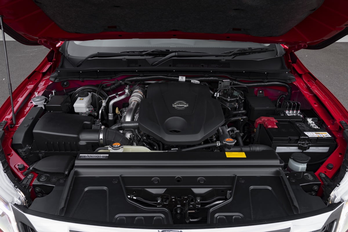 2018 Nissan Navara ST-X engine