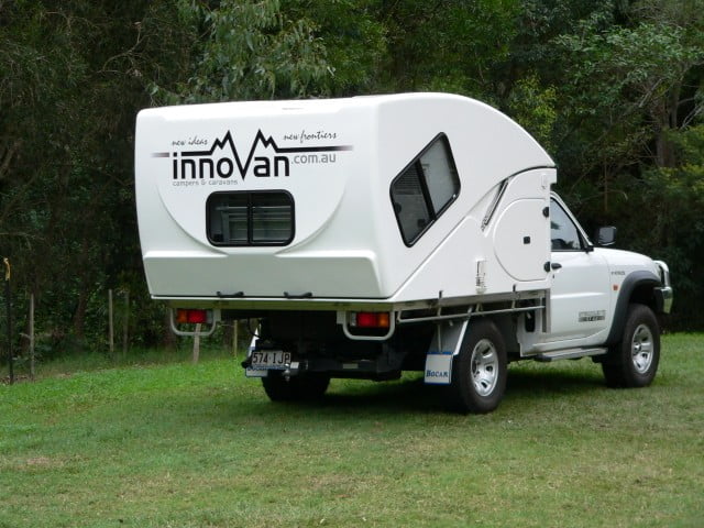 Innovan slide on camper
