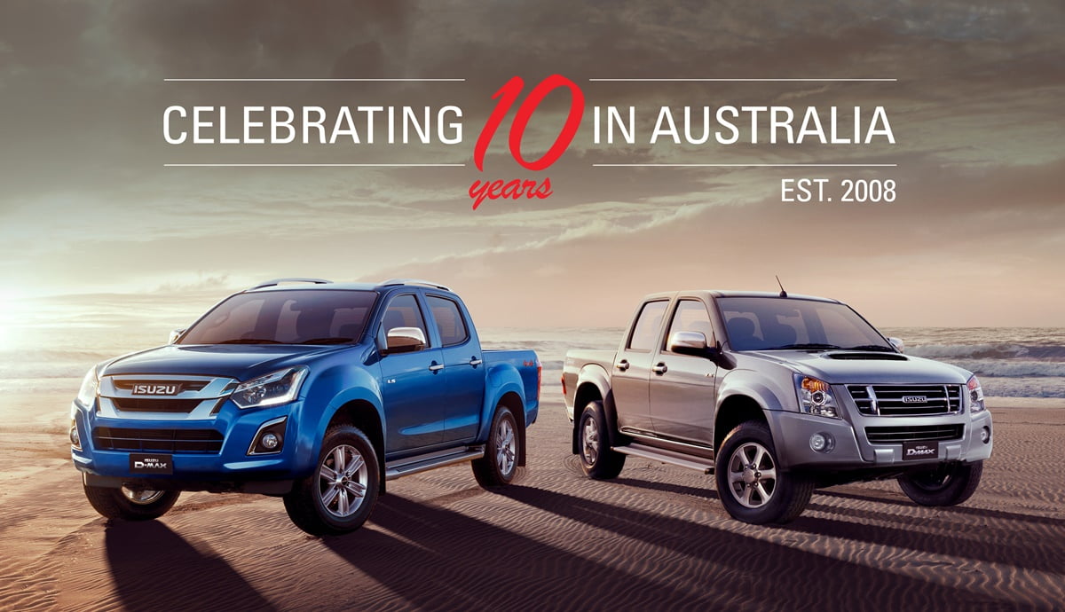 Isuzu 10 yr anniversary