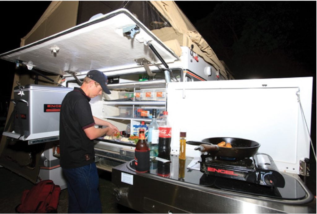 Travelander GEO 2 Camper Trailer Kitchen