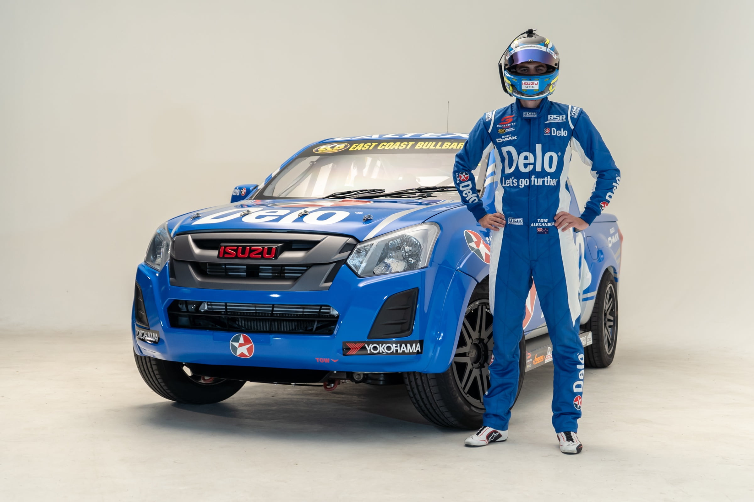 Isuzu UTE partners with Ross Stone Racing and Caltex Australia in 2019 ECB SuperUtes Championship