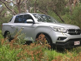 SsangYong Musso Ultimate 1 front 34