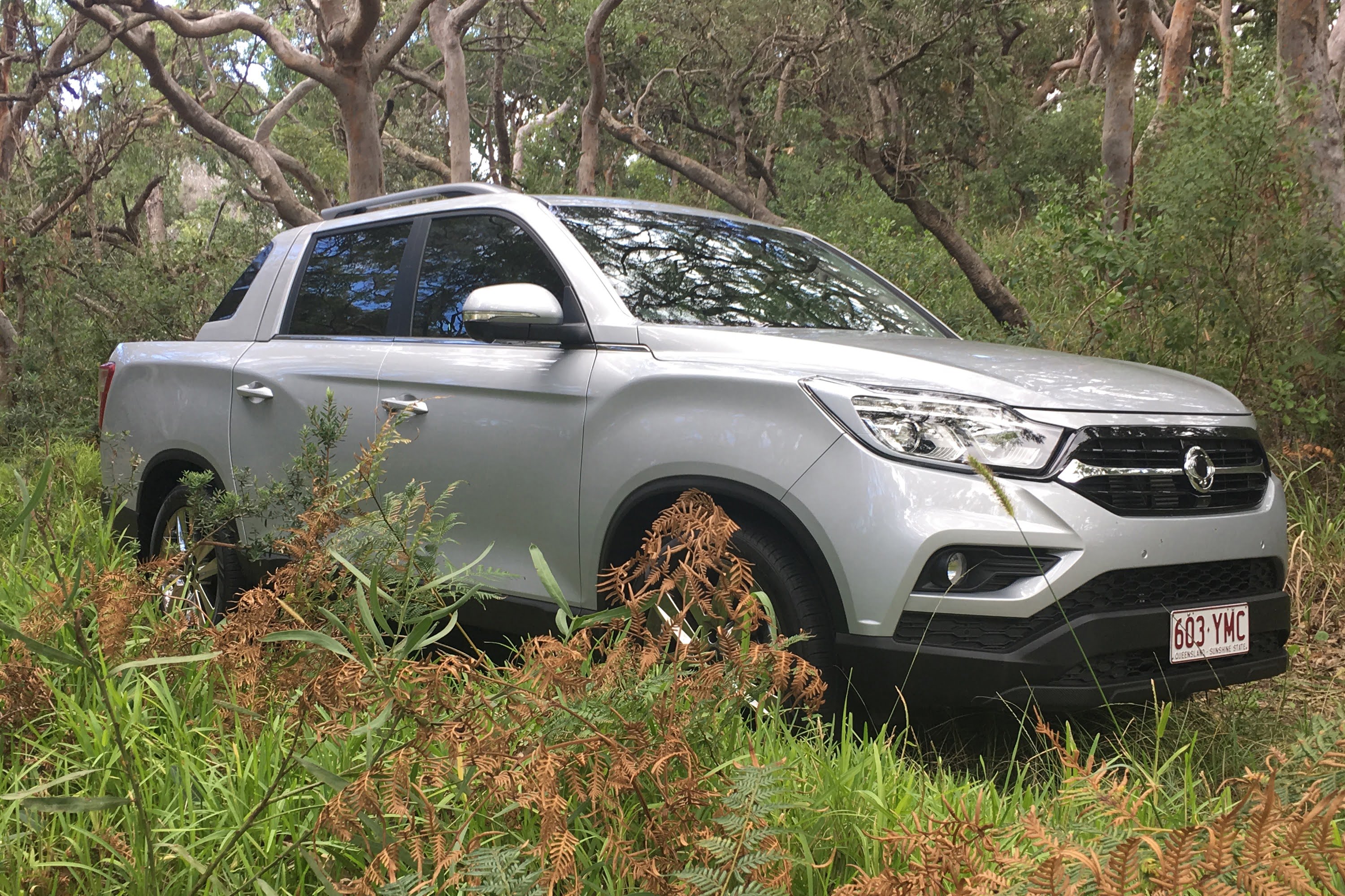 SsangYong Musso Ultimate 1 front 34