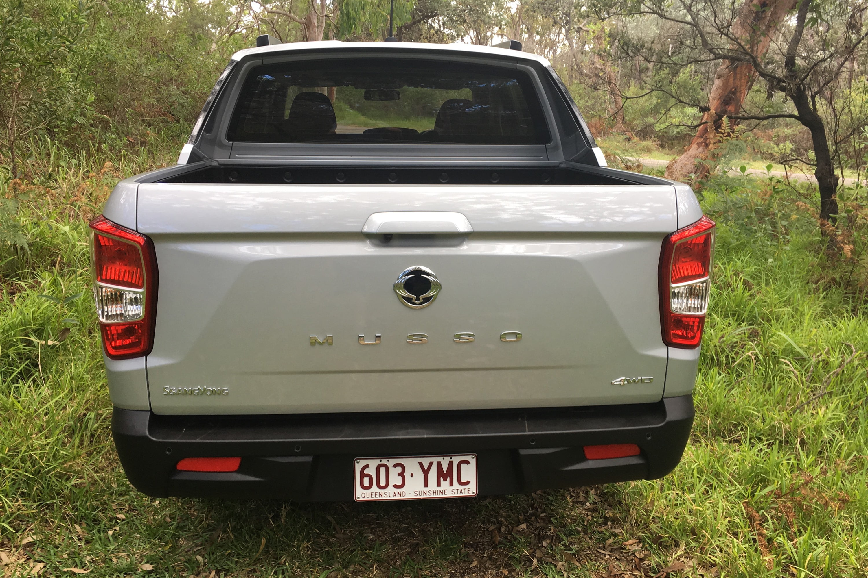 SsangYong Musso Ultimate 3 rear