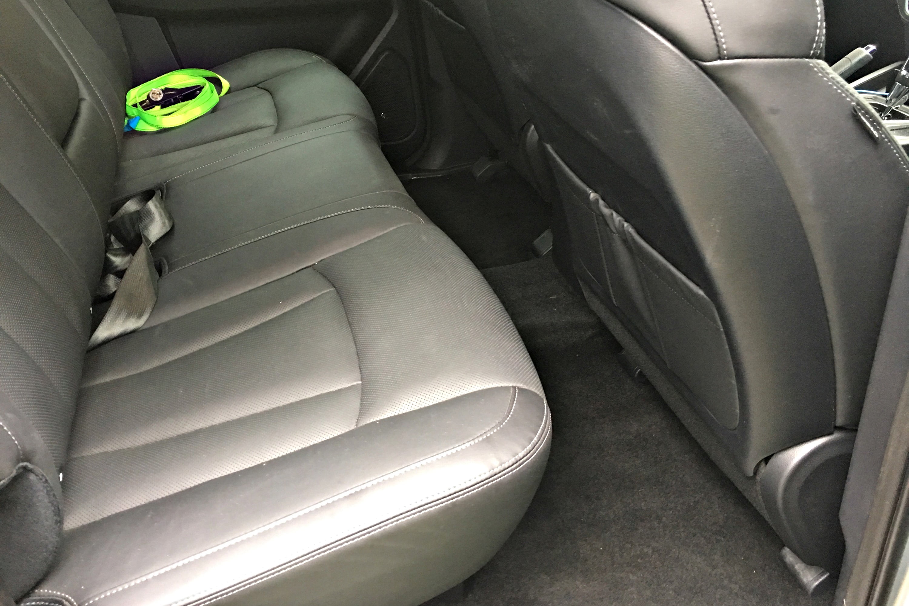 SsangYong Musso Ultimate 4 rear seats