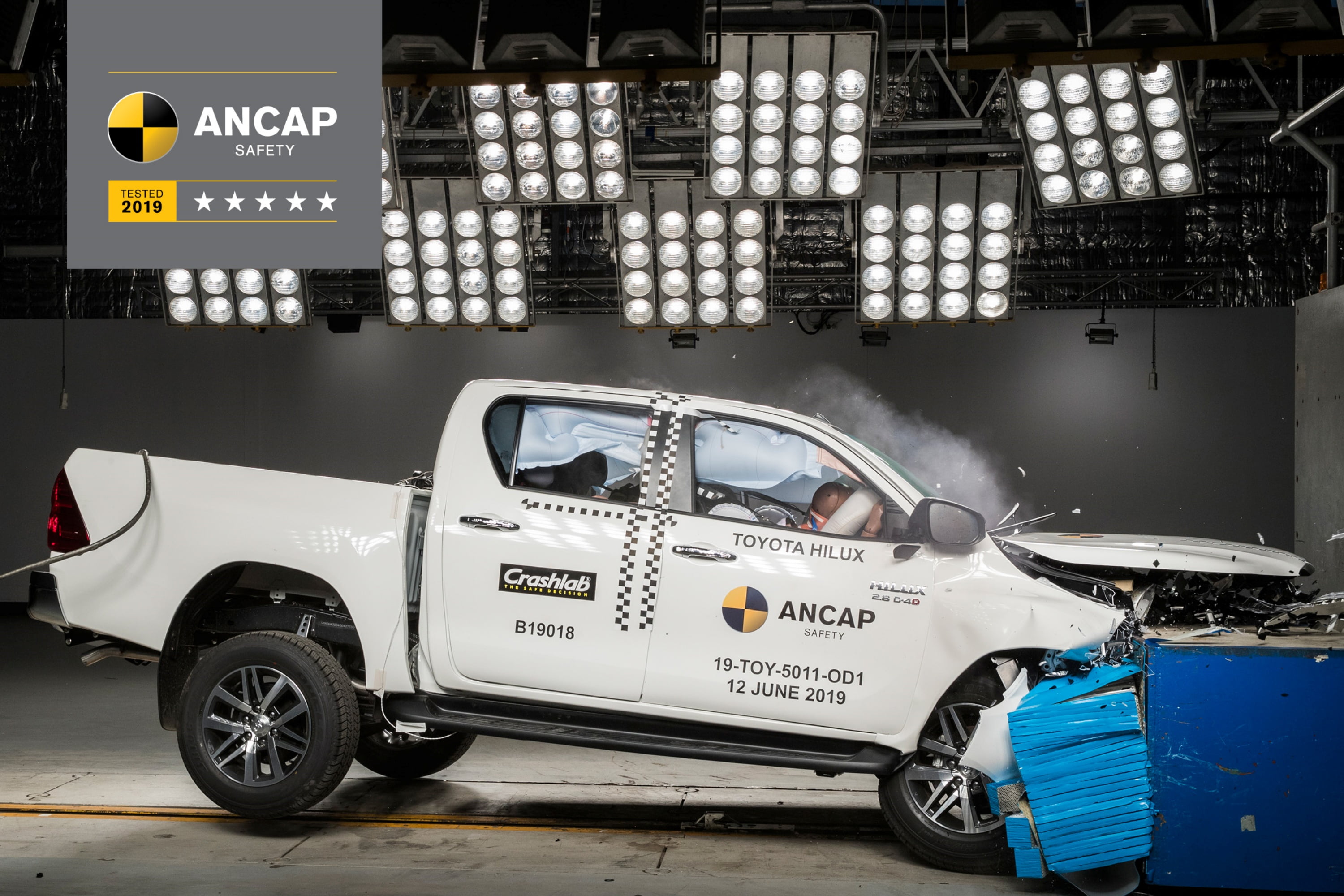 Toyota HiLux 5 star ANCAP