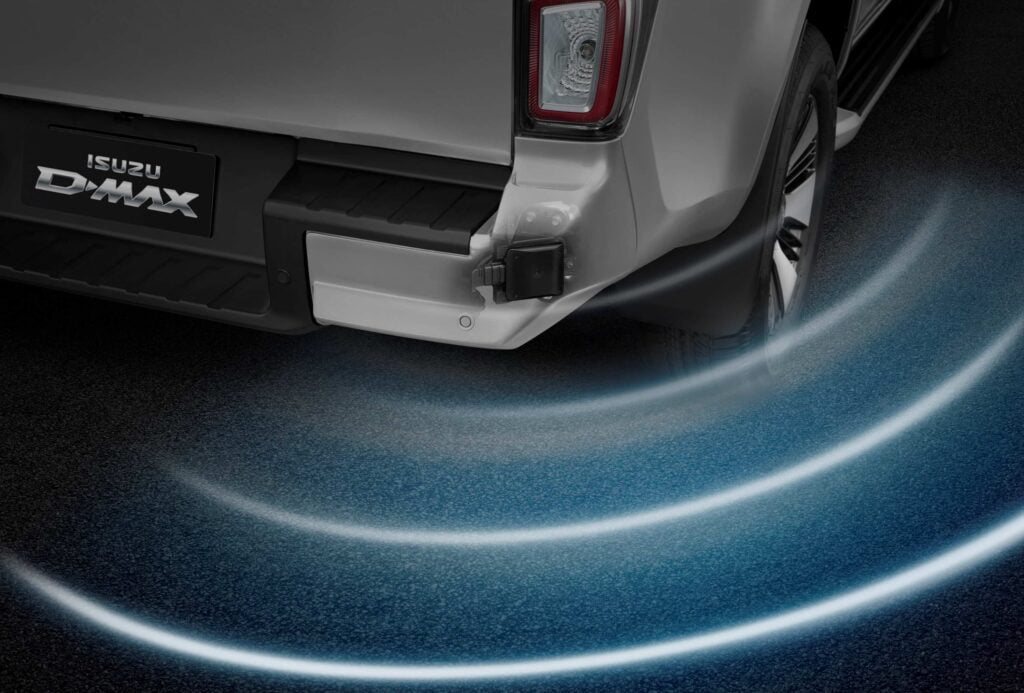 Isuzu DMAX 21MY IDAS Rear Sensors Ute Guide