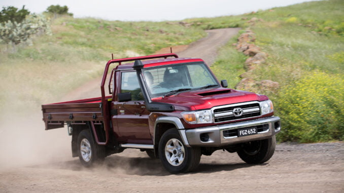 Toyota LandCruiser 70 Series Single Cab Chassis GXL