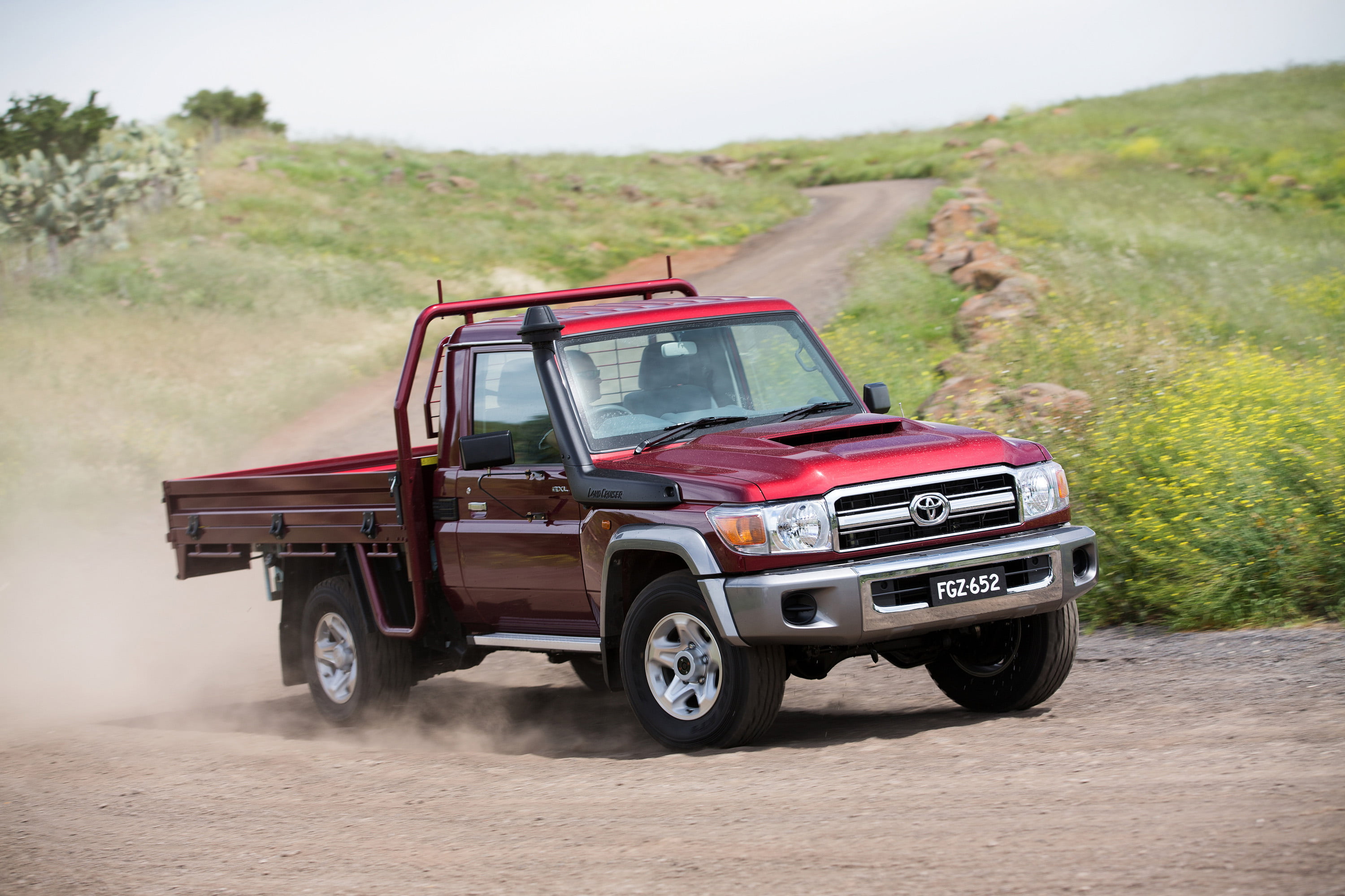  Toyota LandCruiser 70 Series Single Cab Chassis GXL