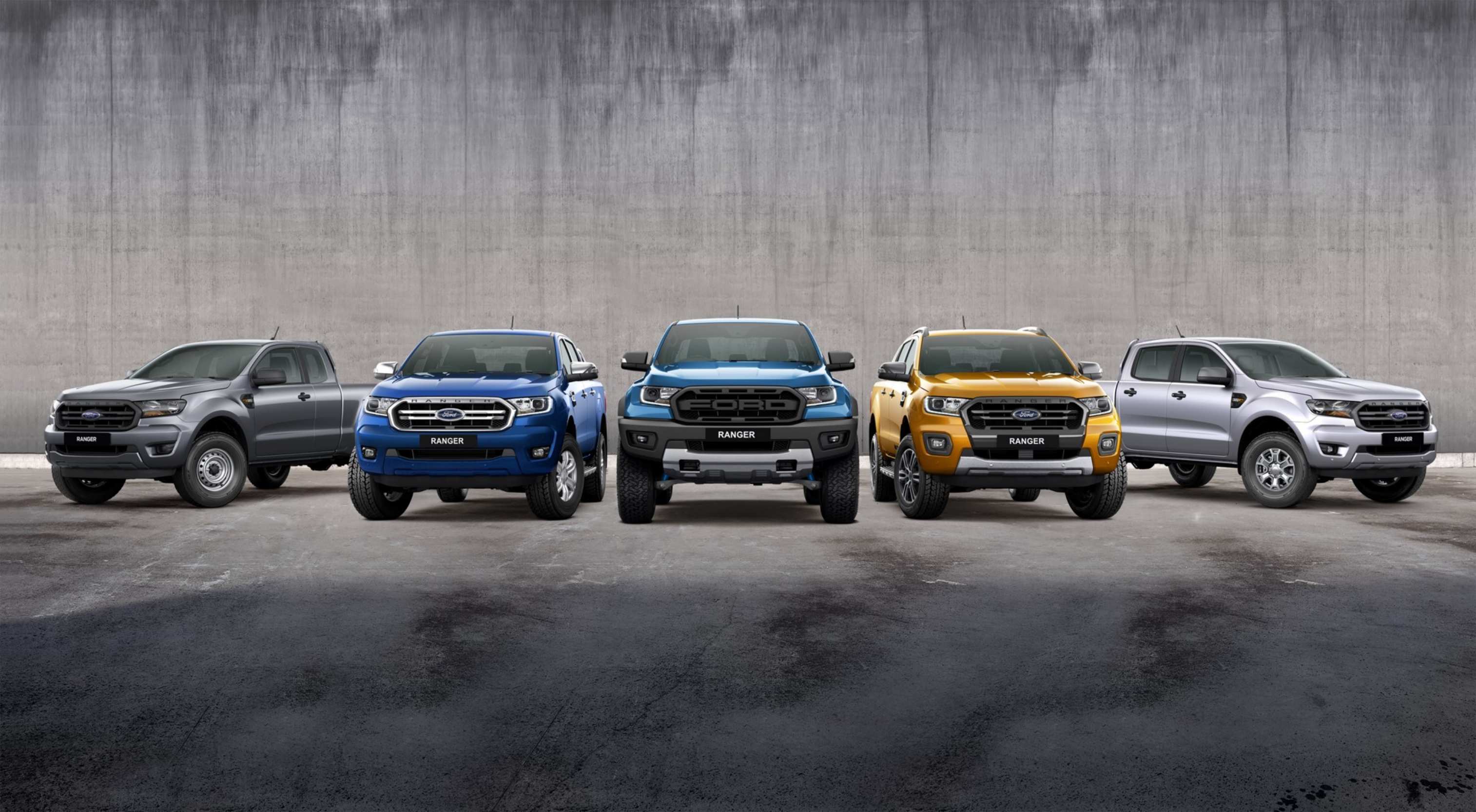 2020 Ford Ranger Range