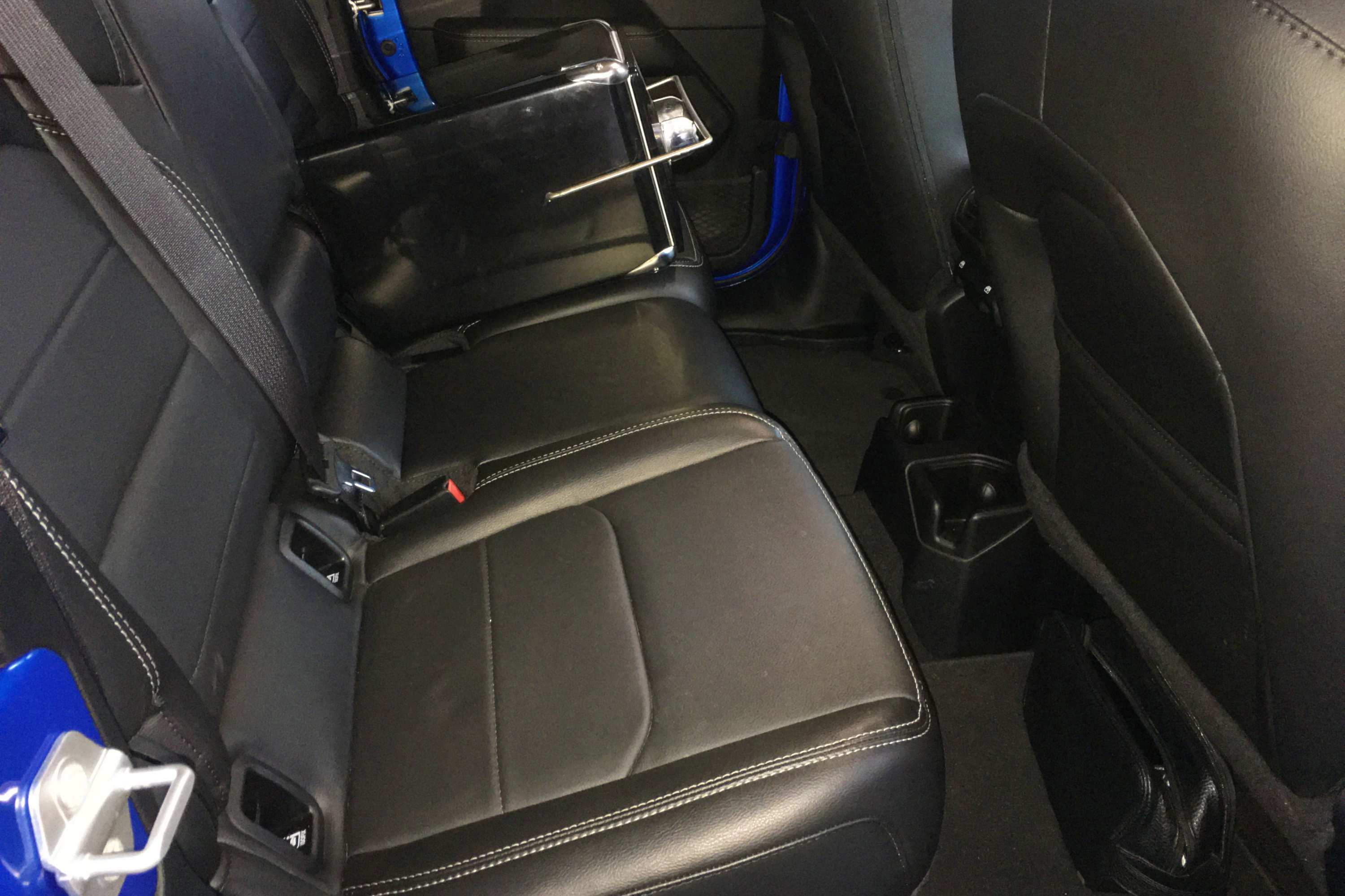 Jeep Gladiator Overland 4WD Ute rear seats