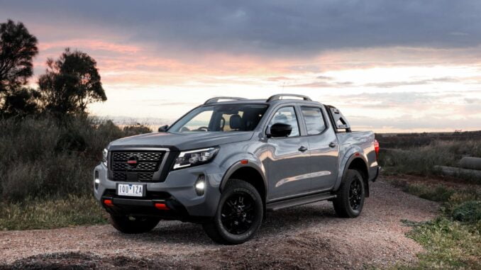 2021 Nissan Navara Update 1 Pro 4x front qtr