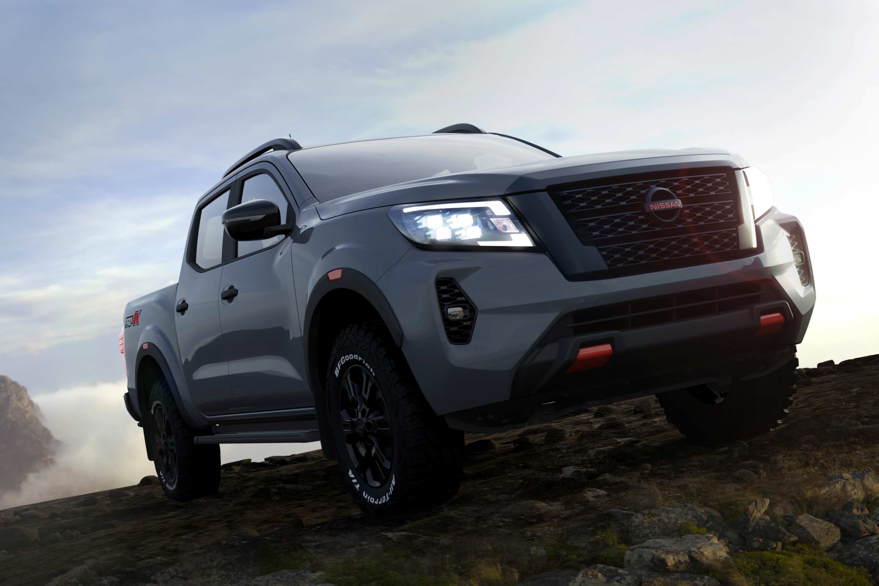 2021 Nissan Navara Update 1 Pro 4x front qtr