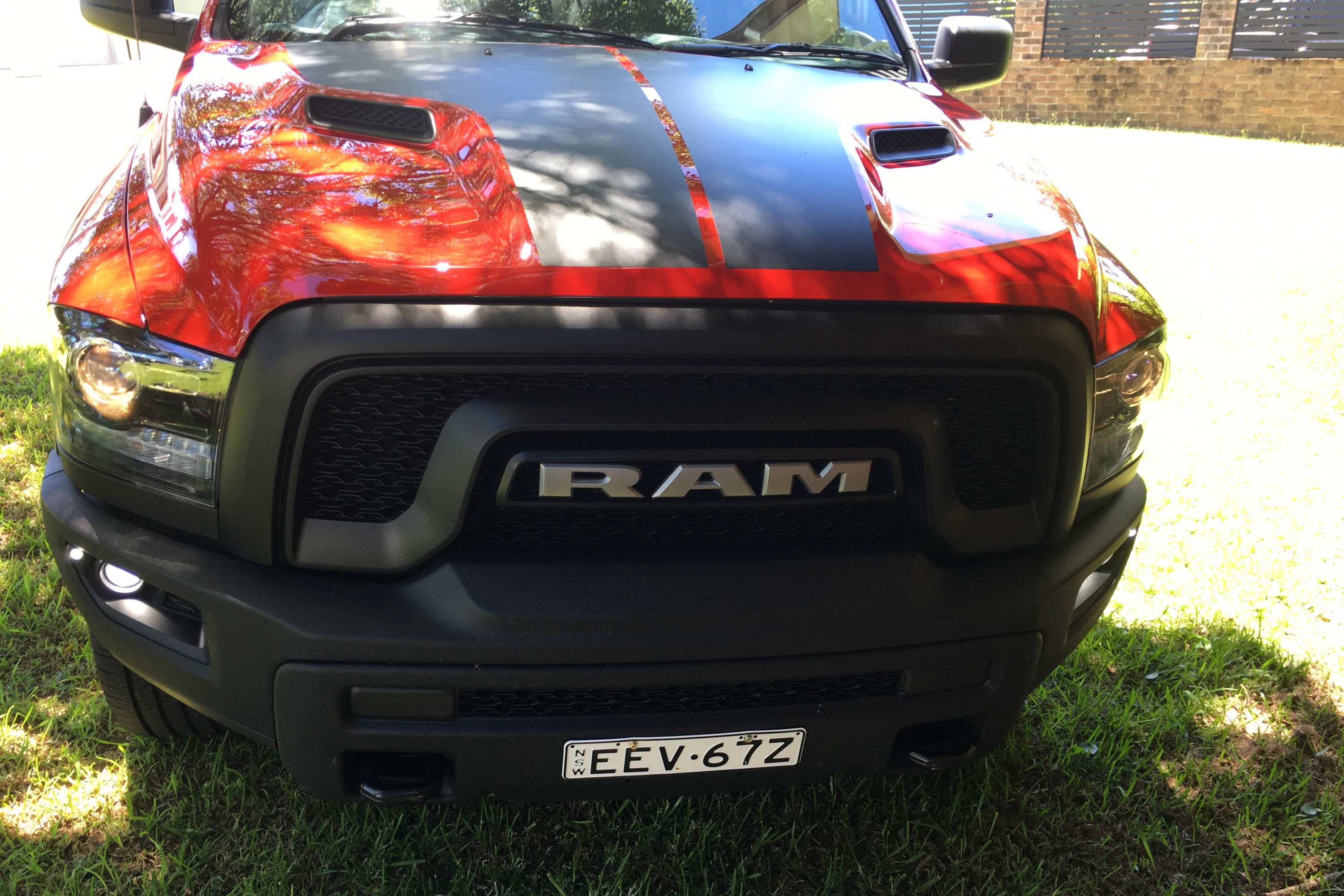 RAM 1500 Warlock grill