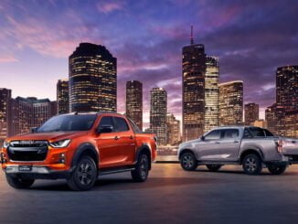 21MY D-MAX Urban Jungle 4x4 X-TERRAIN Volcanic Amber Mercury Silver.