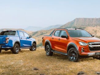 21MY ISUZU D-MAX Mountain Dual 4x4 X-TERRAIN Cobalt Blue Volcanic Amber.