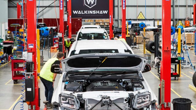 Walkinshaw-tuned W-Series V6 Amaroks begin rolling out of Clayto