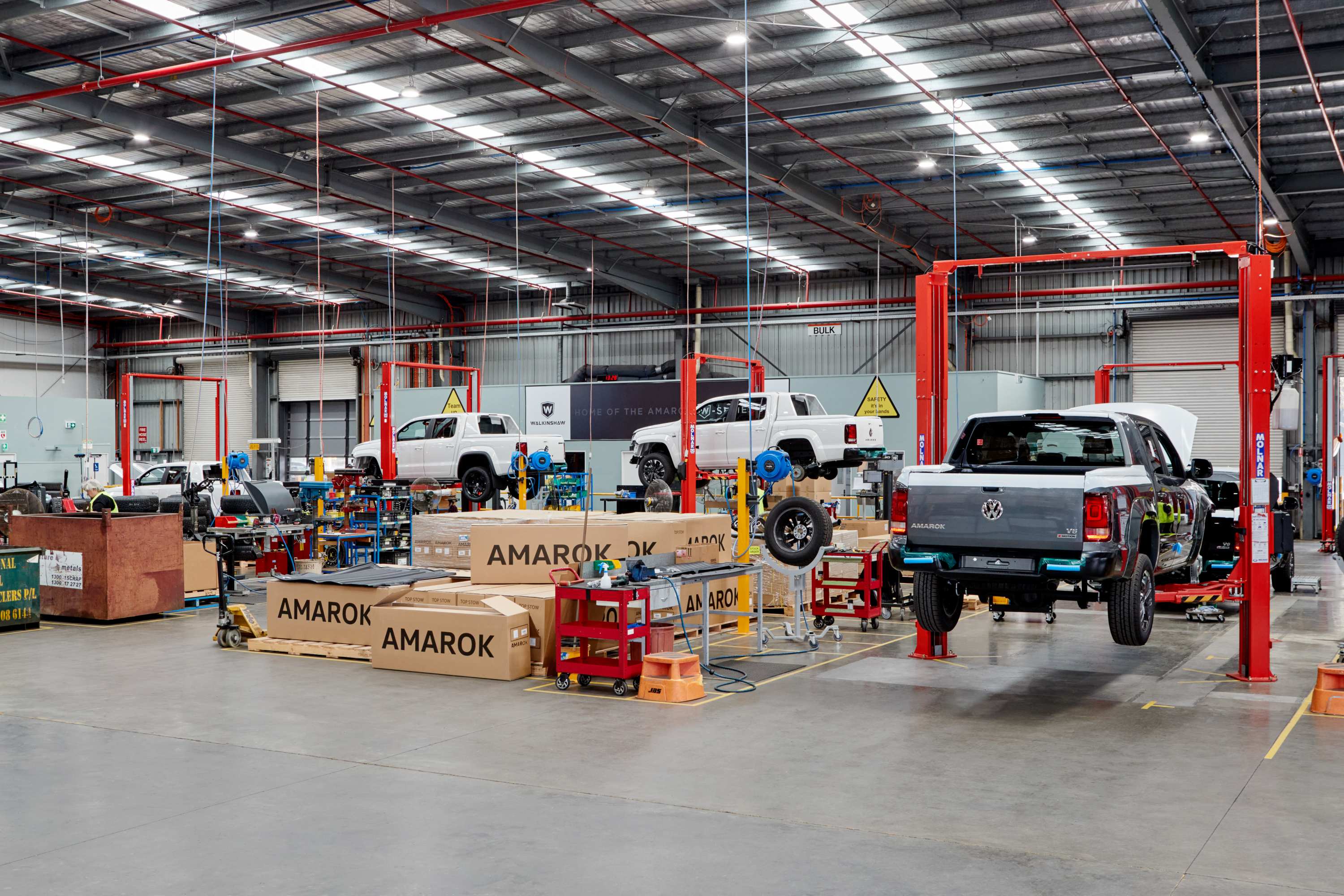 Walkinshaw-tuned W-Series V6 Amarok W580S begin rolling out of Clayto