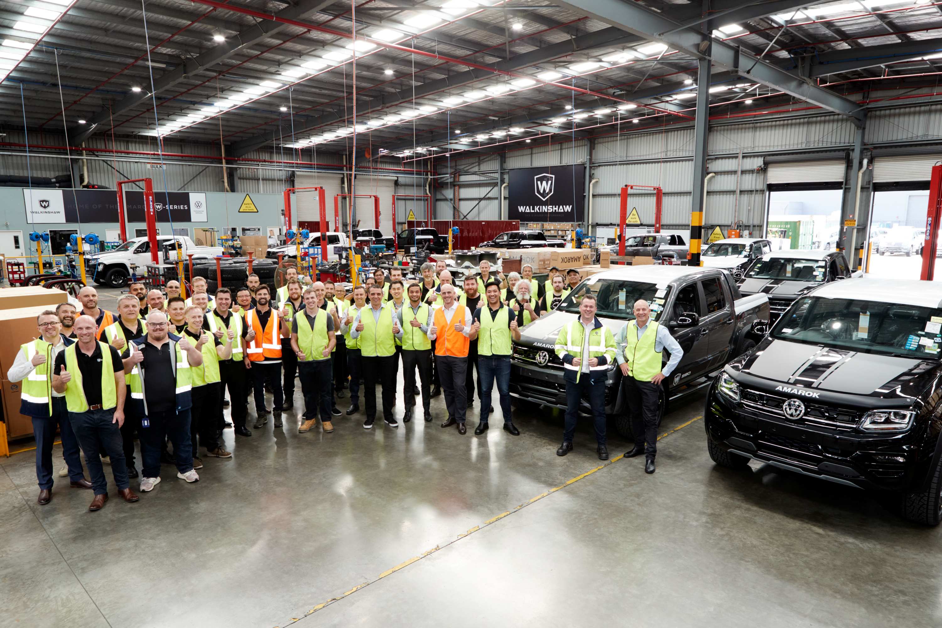 Walkinshaw-tuned W-Series V6 Amarok W580S begin rolling out of Clayto