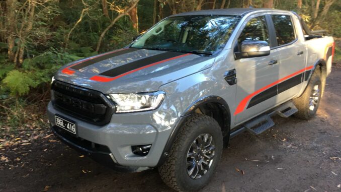 2021 Ford Ranger FX4 front qtr