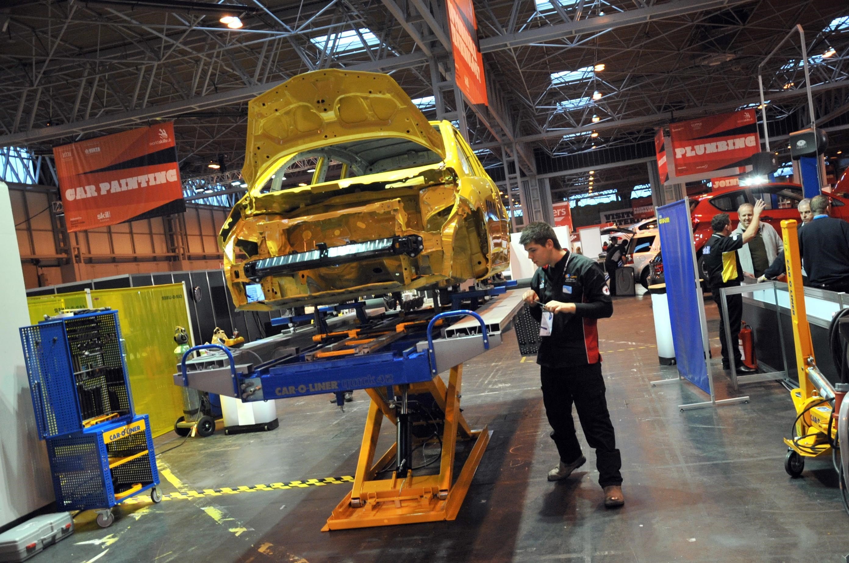 WorldSkills UK Skills Show Engineering Automobile Technology