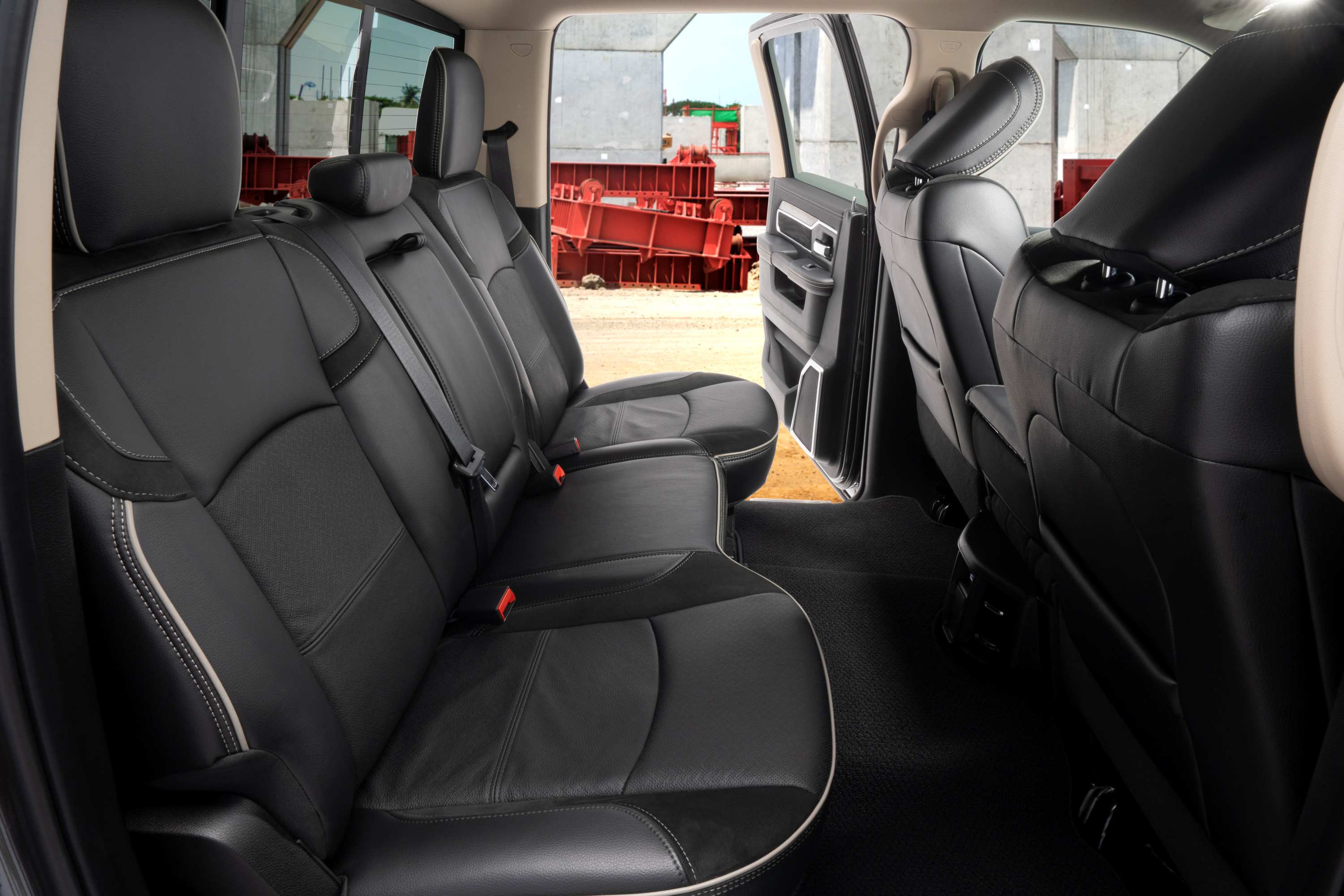 MY22 RAM 3500 Interior rear seats