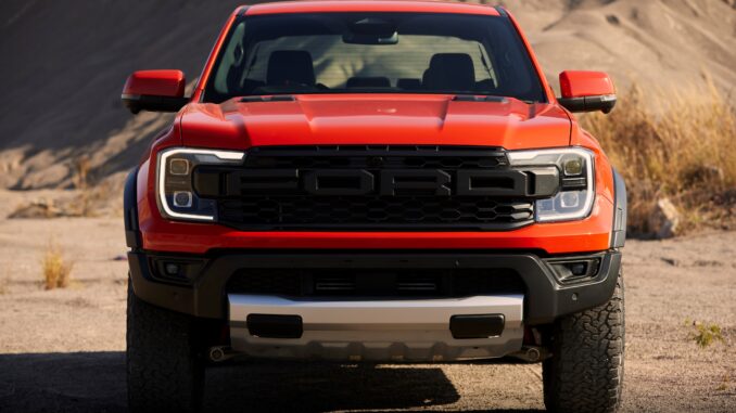 2022 Ford Ranger Raptor grill