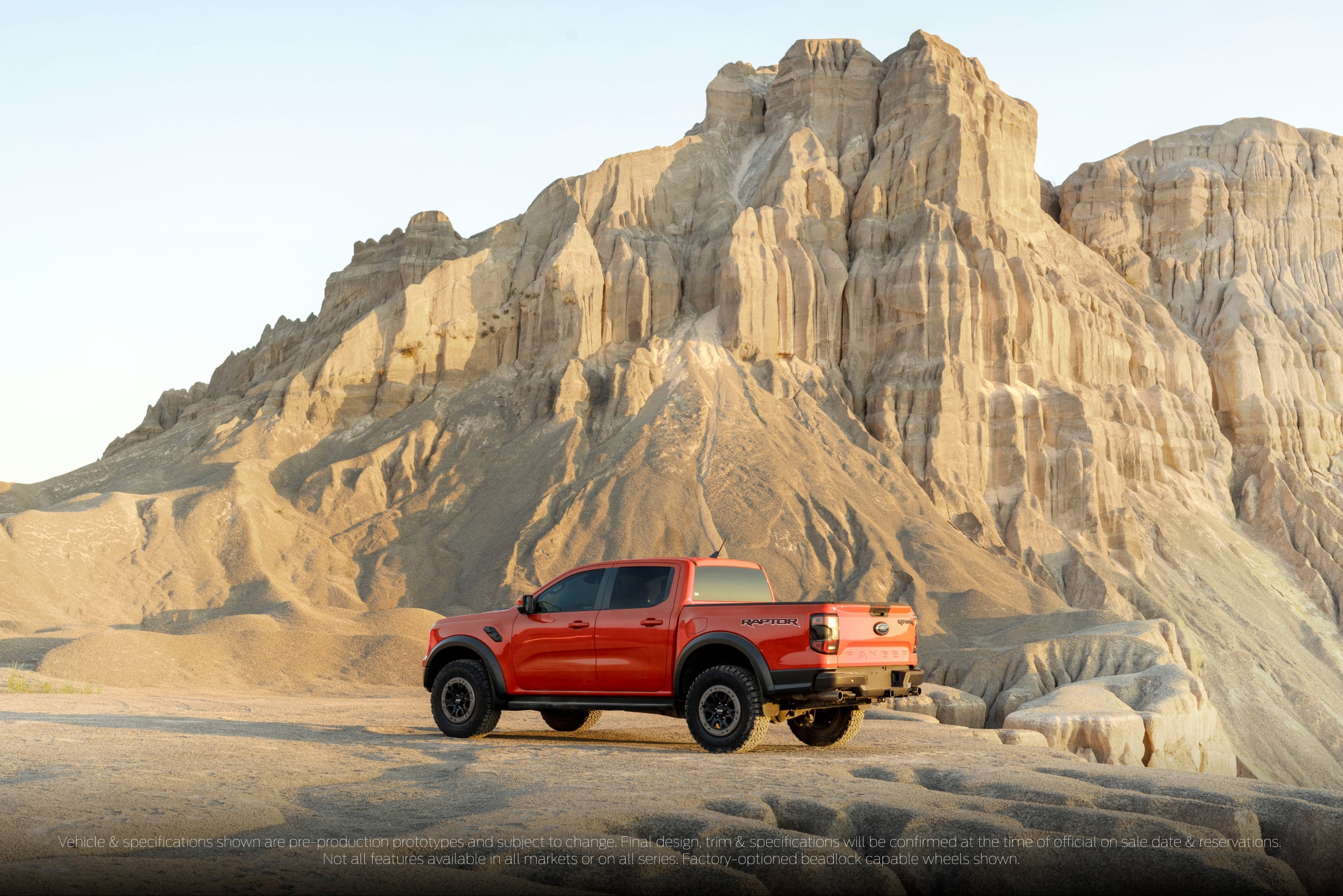 2022 Ford Ranger Raptor profile