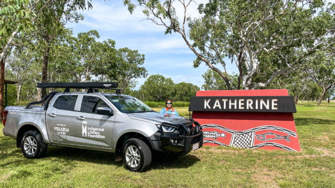 Indigenous Literacy Foundation Isuzu D-MAX.