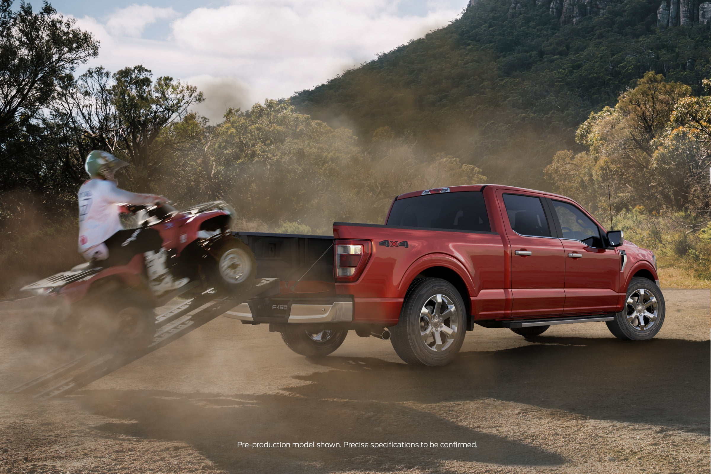 Ford F150 LARIAT-QUAD BIKE