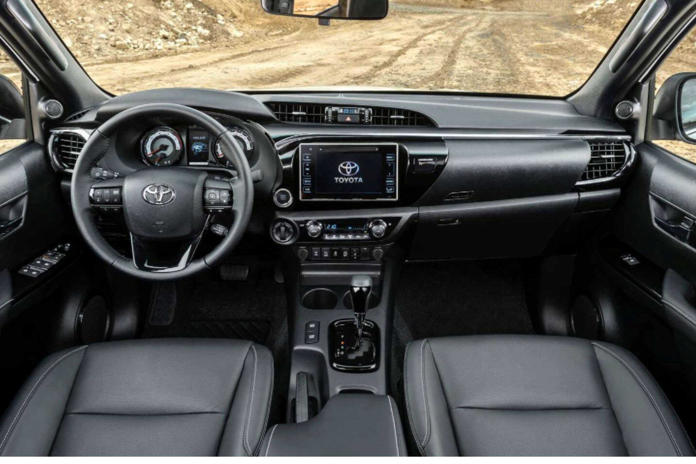 GR Sport HiLux interior