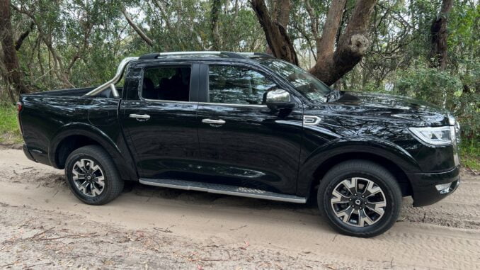 GWM Cannon X 2022 4WD Ute profile