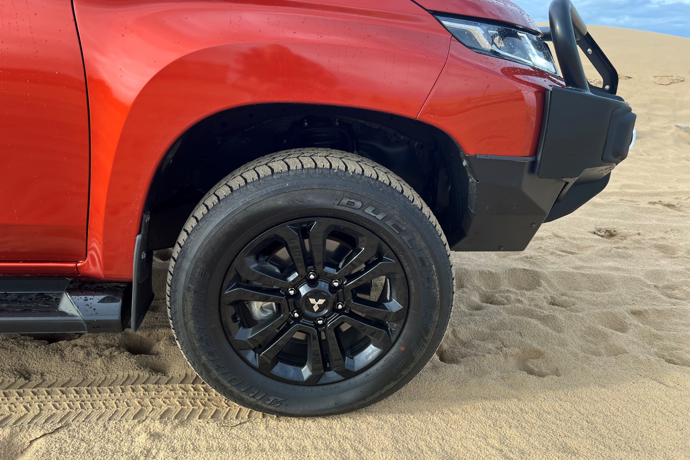 2022 Mitsubishi Triton GSR front tyre