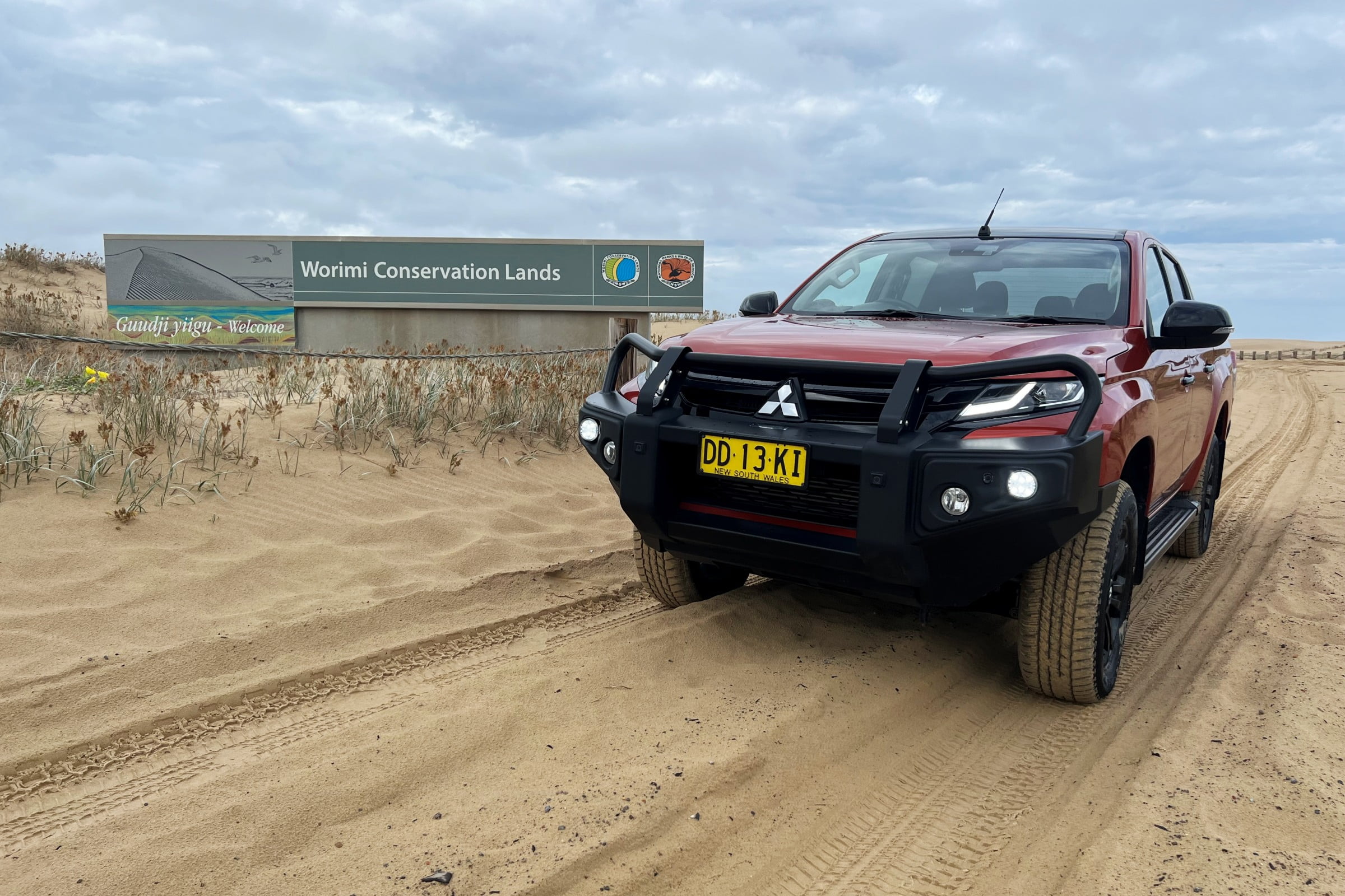 2022 Mitsubishi Triton GSR front