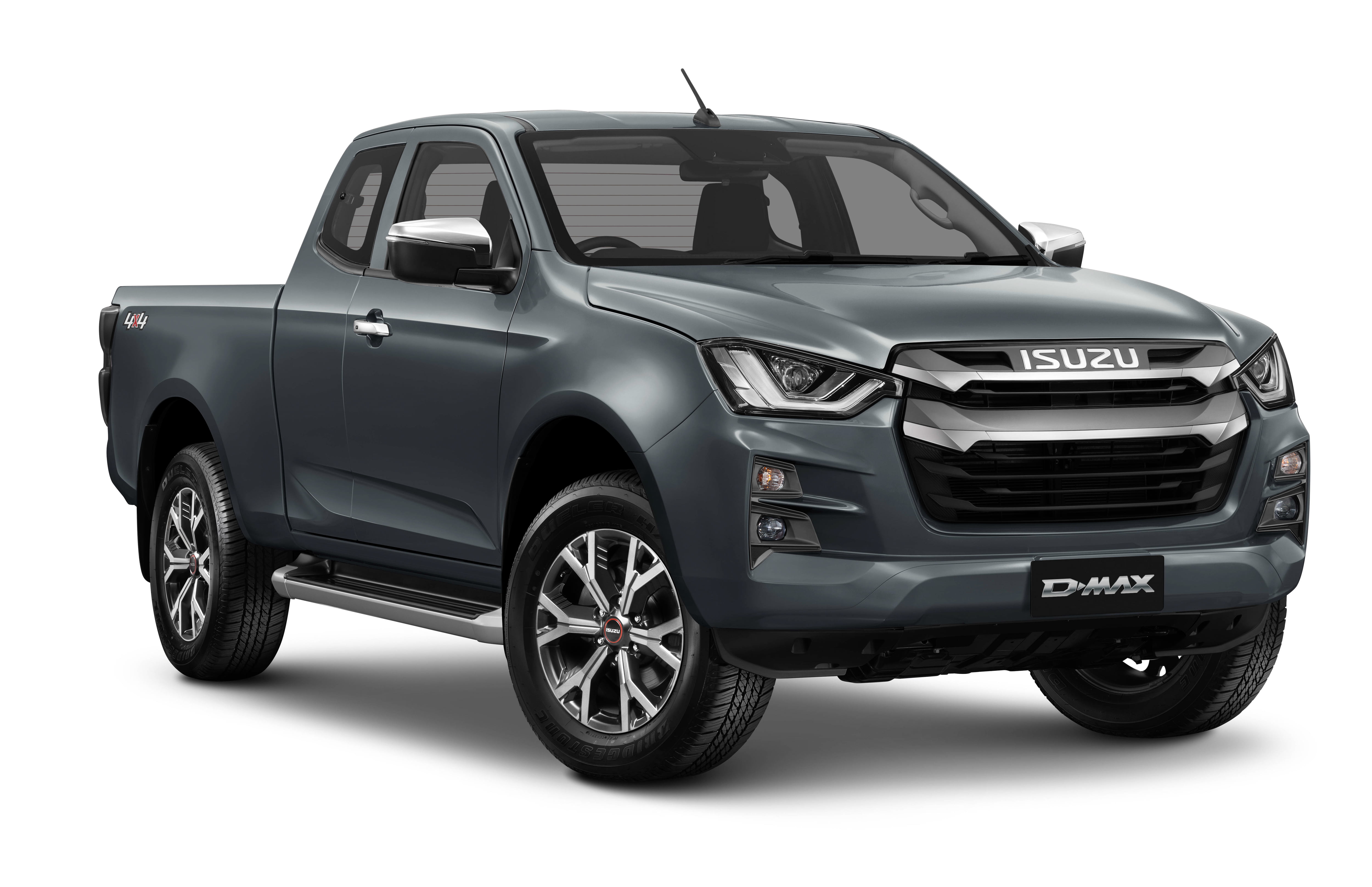 23MY ISUZU D-MAX LS-U SPACE CAB UTE Obsidian Grey Mica.