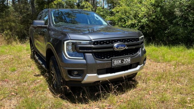 2023 Ford Ranger Sport front grill