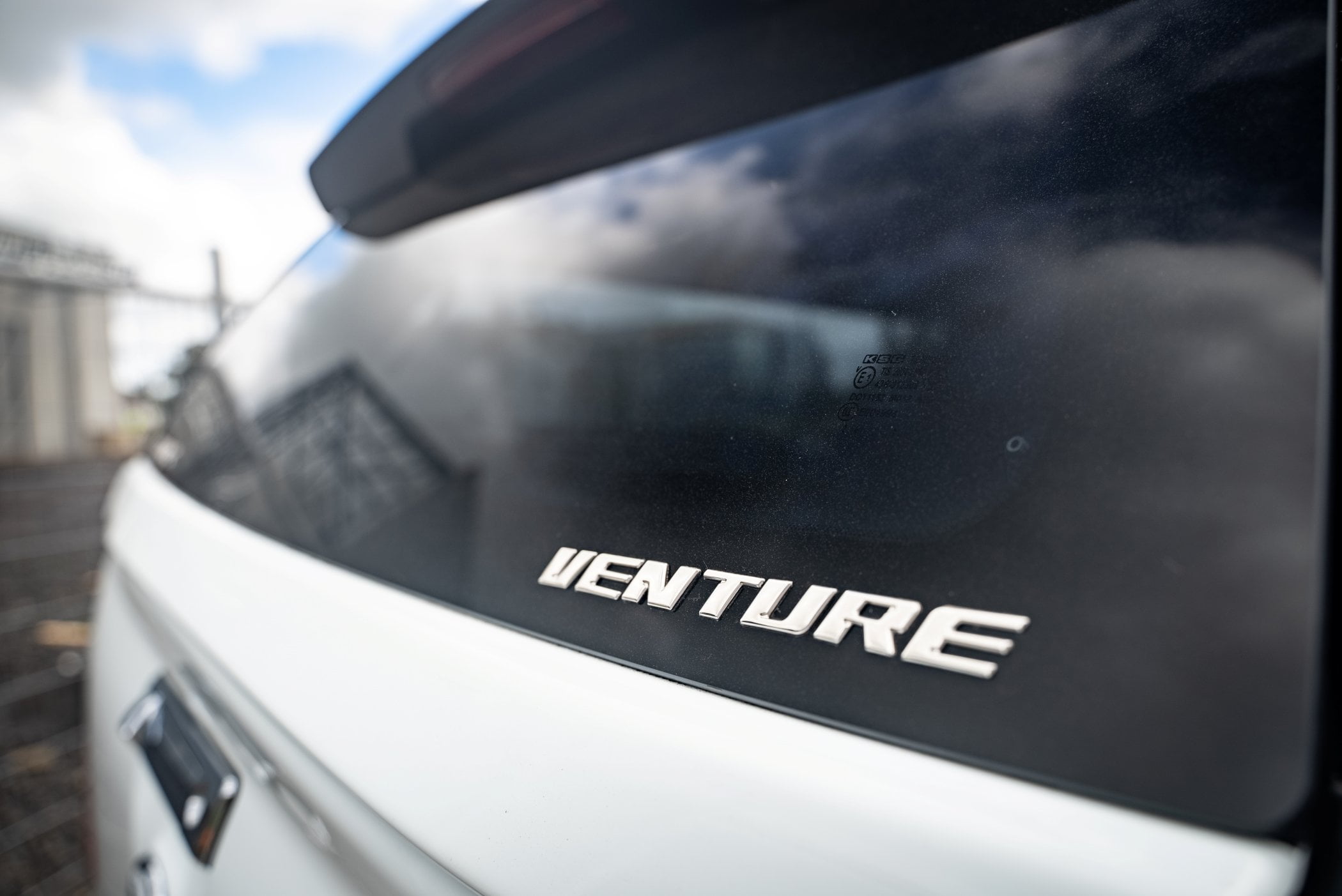 Mazda BT-50 Venture Badge Close Up