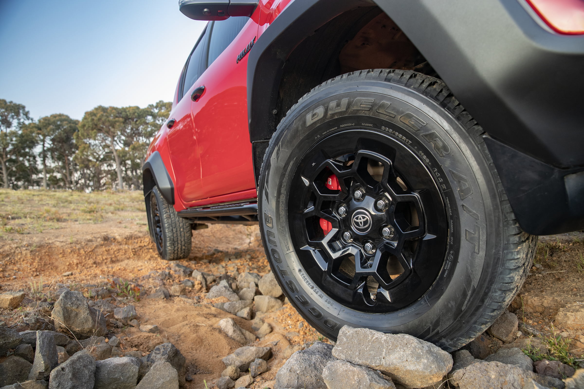 Toyota HiLux GR Sport suspension