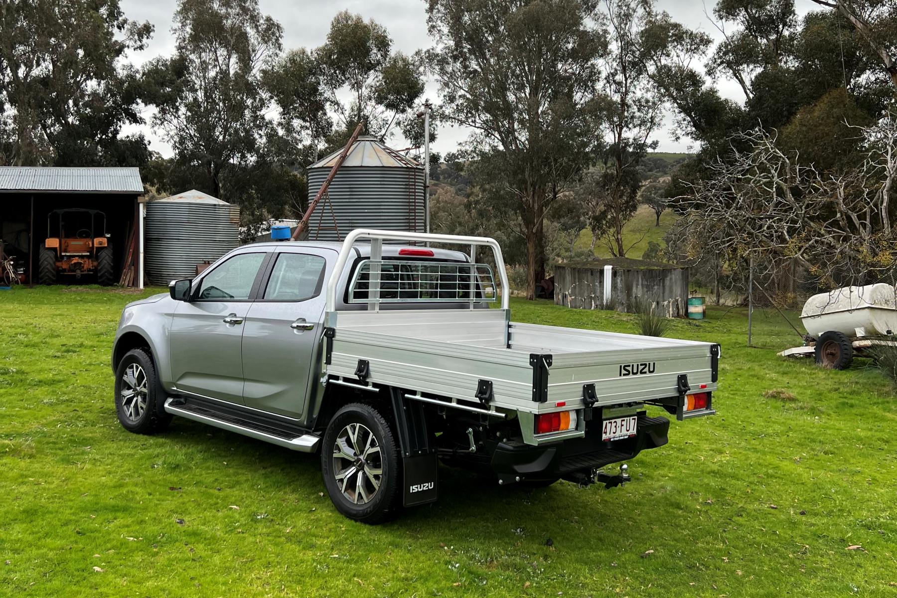 Isuzu D-Max LS-U Dual Cab Trayback 4WD Ute rear