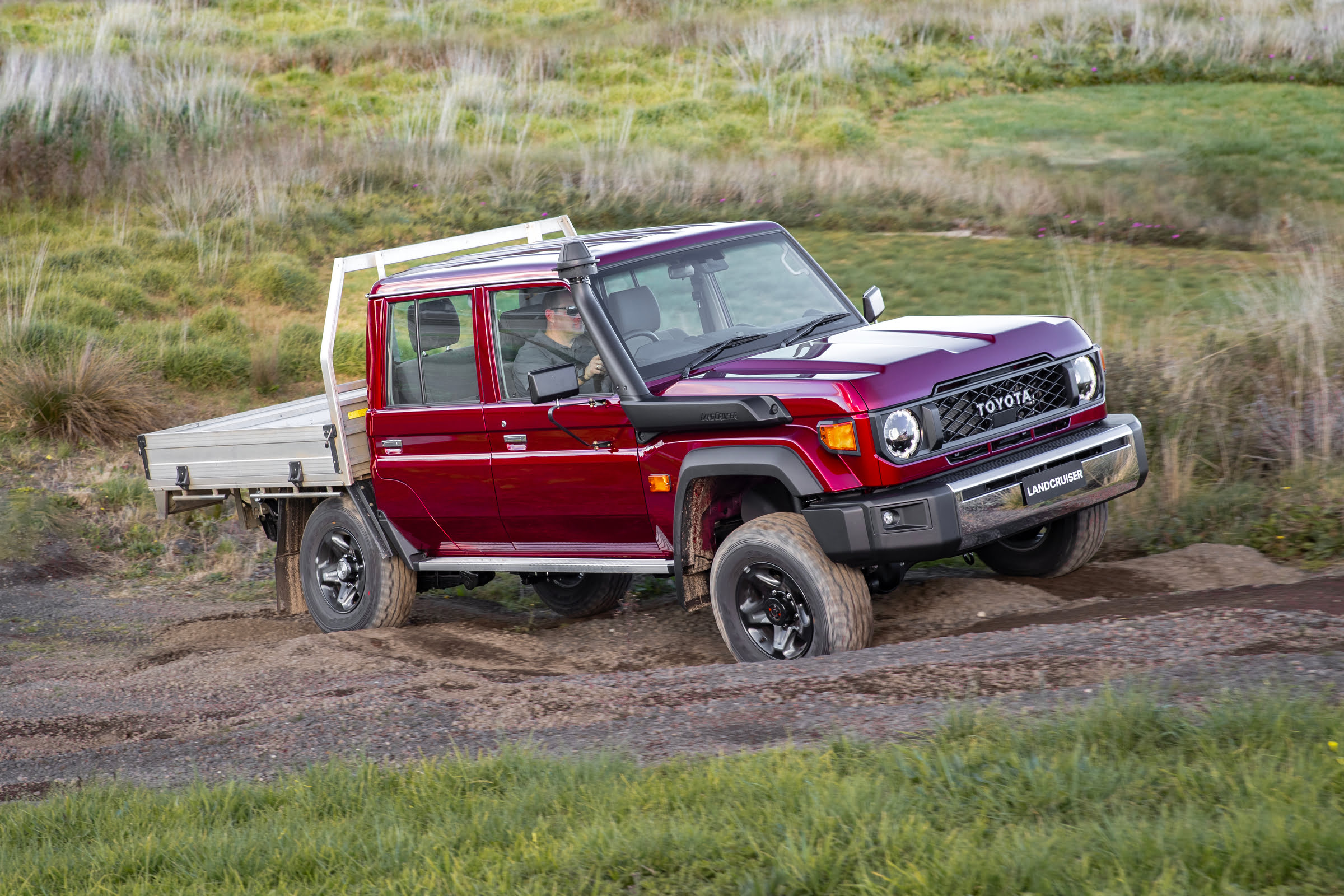 2024 Toyota LandCruiser Series 70. Global Reveal. Pre-production model shown.