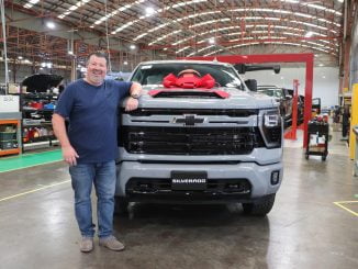 Customer Joseph Vrapcenjak with the 10000 Chevrolet Silverado _ (002)
