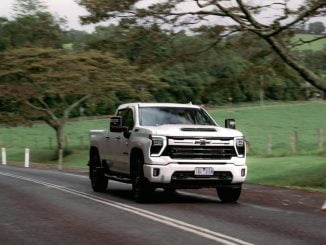 2024 Chevrolet Silverado 2500 HD driving 1